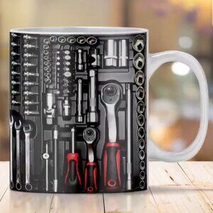 Men 11oz Tool Box, Mechanic Mug